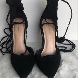 Stiletto Swede High Heels